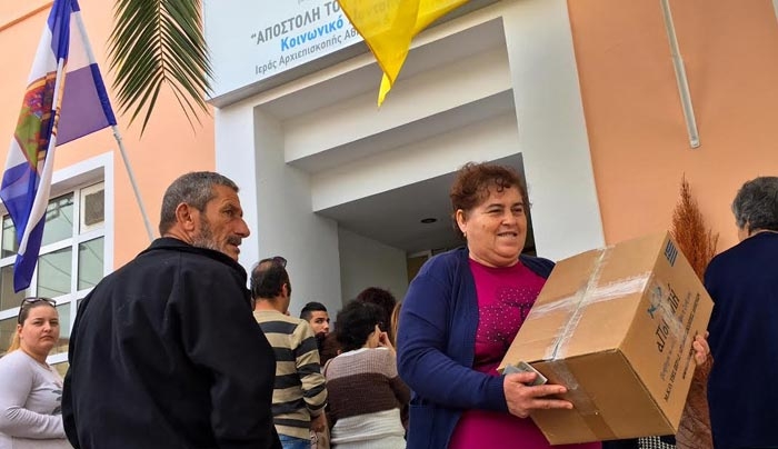 Χριστουγεννιάτικη «Αποστολή» σε 592 οικογένειες στην Κω, στη Λήμνο και στη Λέσβο