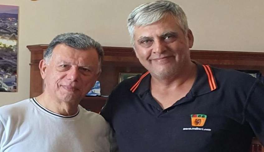 Με τον Θεοδόση Νικηταρά και ο Βασίλης Πασπαράς