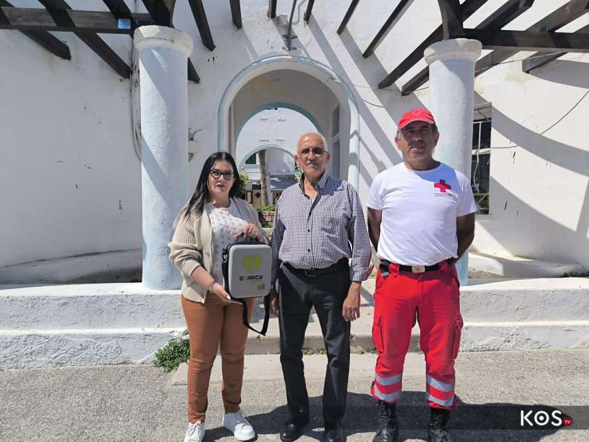Τοποθετήθηκαν απινιδωτές σε Μαστιχάρι, Αντιμάχεια και Καρδάμαινα με πρωτοβουλία του ΒΑΚΟΥΦ Κω