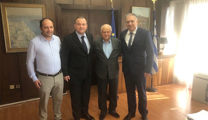 Στο Υπουργείο Εσωτερικών ο Ιωάννης Παππάς με τον Δήμαρχο Καρπάθου