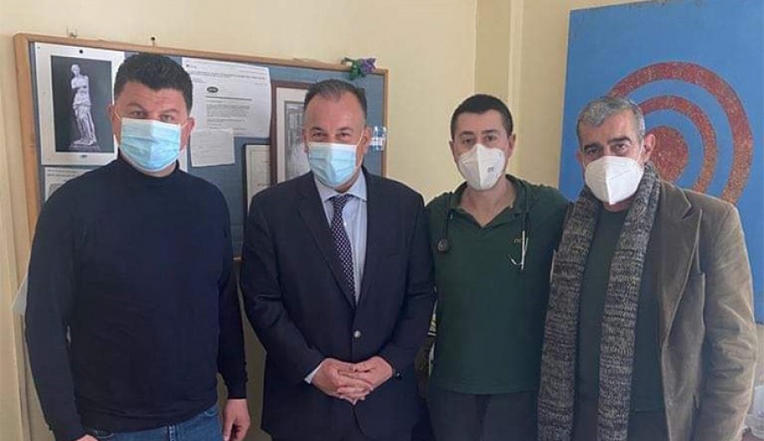 Σειρά συναντήσεων στην Πάτμο πραγματοποίησε ο Ιωάννης Παππάς.