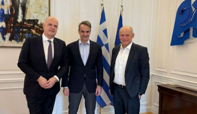 Μητσοτάκης - Έμπελ στο Μαξίμου | Η TUI θα φέρνει τουρίστες και από Ασία και Λατινική Αμερική
