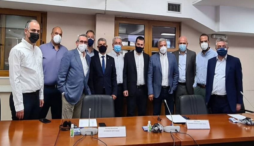 Συνάντηση εργασίας με τον Ευρωπαΐο Επίτροπο Διαχείρισης Κρίσεων Janez Lenarčič.