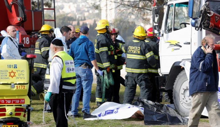 Τρομοκρατική επίθεση με φορτηγό στην Ιερουσαλήμ! Τουλάχιστον 4 νεκροί, 15 τραυματίες