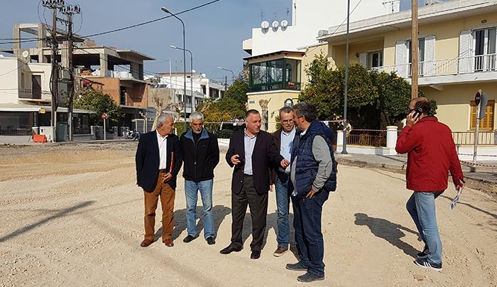 Δήμος Κω: Σε εξέλιξη το έργο κυκλοφοριακής ανάπλασης στην Πιάτσα Ροτόντα