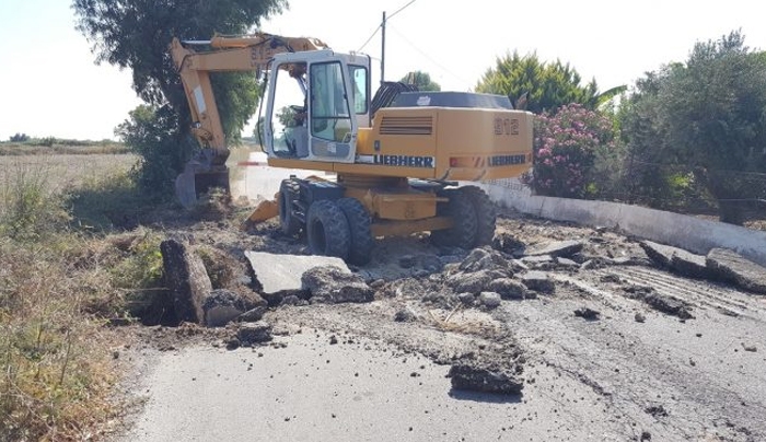 «Σε 10 μέρες έτοιμος και ασφαλής ο δρόμος Τιγκάκι-Μαρμάρι- Ο Δήμος Κω με τις δικές του δυνάμεις…»