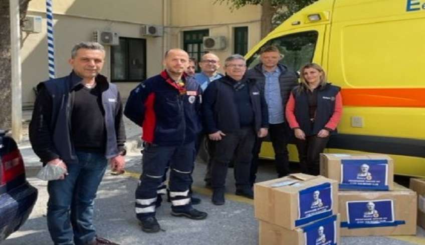 Ο τομέας ΕΚΑΒ Κω ευχαριστεί την οικογένεια του αείμνηστου Γιώργου Ορφανουδάκη