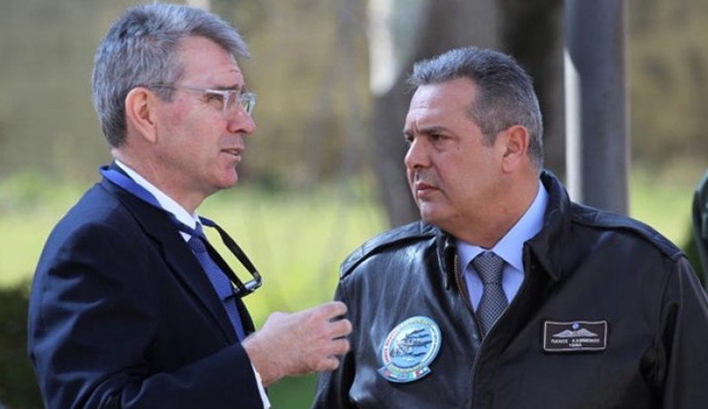 Νέο deal Ελλάδας – ΗΠΑ; Στη Λάρισα Καμμένος – Πάϊατ