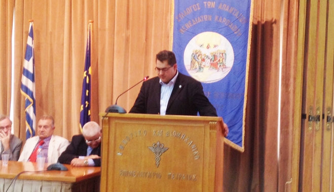 Ο Χ. Κόκκινος στην εκδήλωση για την Επανάσταση της Καρπάθου