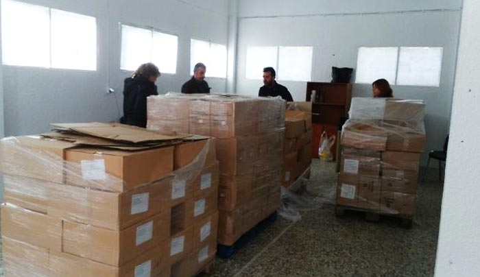 Παρέλαβε σήμερα ο δήμος τα προϊόντα σίτισης που διανέμονται στους δικαιούχους ΤΕΒΑ -ΒΙΝΤΕΟ