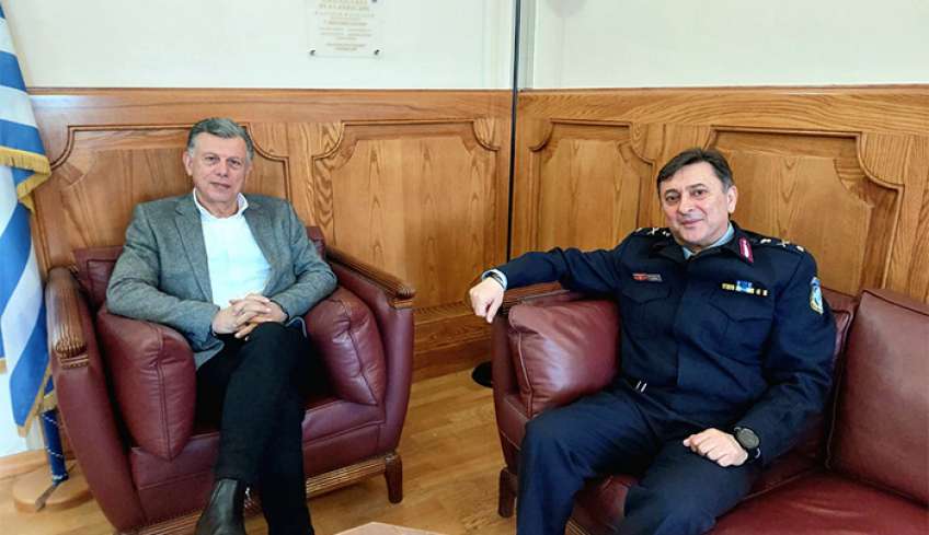 Δήμαρχος Κω: Εθιμοτυπική επίσκεψη Αστυνομικού Διευθυντή