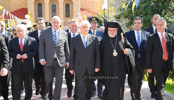 Ο Πρόεδρος της Δημοκρατίας στη δοξολογία στον Άγιο Νικόλαο Κω (φωτό)