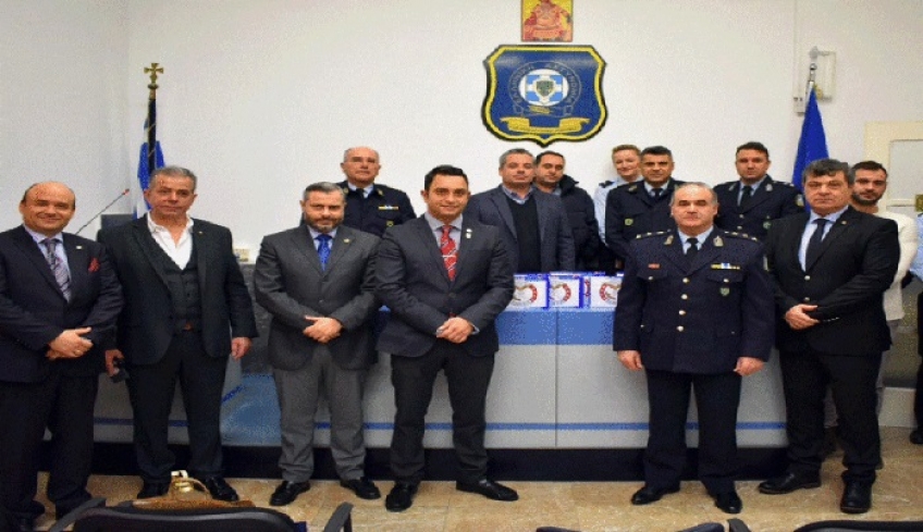 Δέκα σύγχρονους φορητούς πομποδέκτες παρέλαβε η Α’ Διεύθυνση Αστυνομίας Δωδεκανήσου