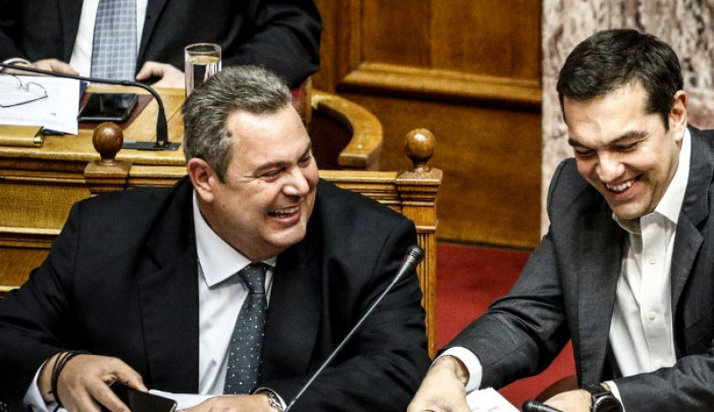 Η παράσταση Τσίπρα-Καμμένου συνεχίζεται – Ρίχνει τους τόνους για Σκοπιανό και βάσεις ο υπουργός Αμυνας
