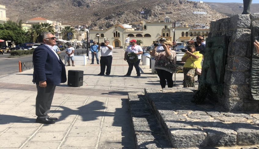 Ολοκληρώθηκε η περιοδεία του Βασ. Υψηλάντη στους Λειψούς, Κάλυμνο, Τέλενδο και Ψέριμο