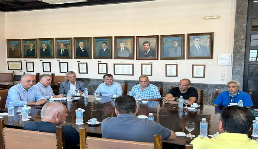 Συνάντηση Βασ. Υψηλάντη και Μαν. Κεφαλογιάννη με τον Δήμαρχο Ρόδου, εκπροσώπους των παραγωγικών τάξεων, εργαζόμενους και εθελοντές