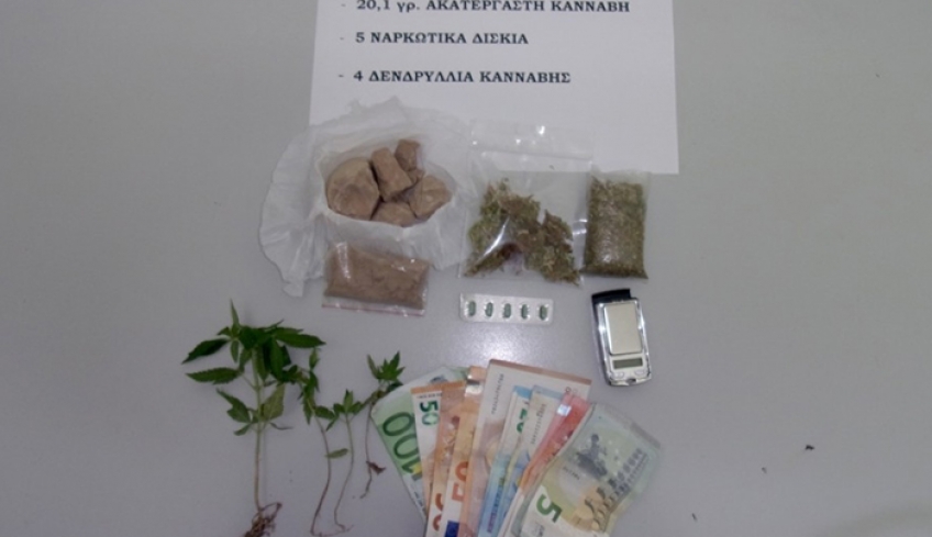 Συνελήφθησαν στη Ρόδο δυο ημεδαποί εμπλεκόμενοι σε ξεχωριστές υποθέσεις ναρκωτικών