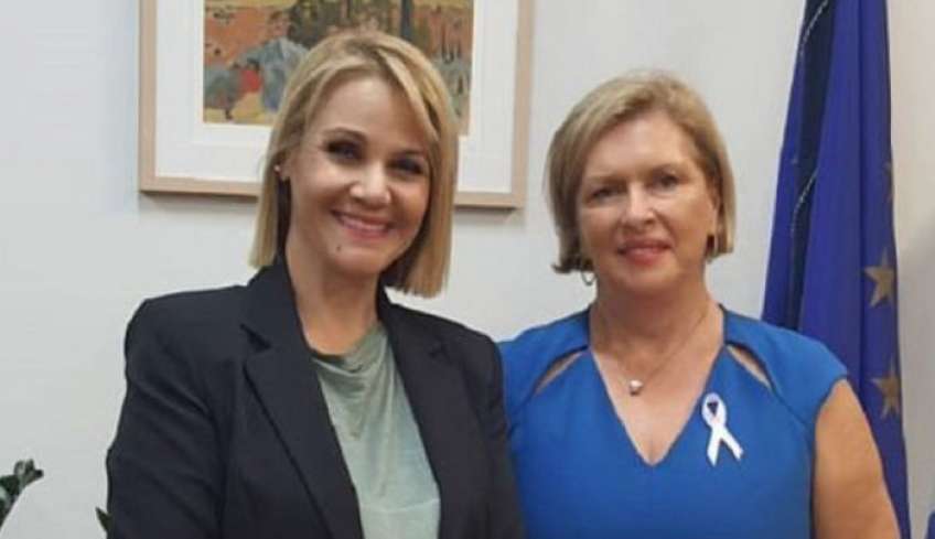Μίκα Ιατρίδη με αν. Υπ. Υγείας Μίνα Γκάγκα: «Η ενίσχυση των δομών υγείας, απόλυτη προτεραιότητα»