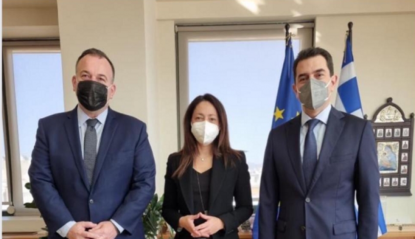 Συνάντηση Ι. Παππά και Κ. Σβύνου με τον Υπουργό Περιβάλλοντος και Ενέργειας, κύριο Κώστας Σκρέκα