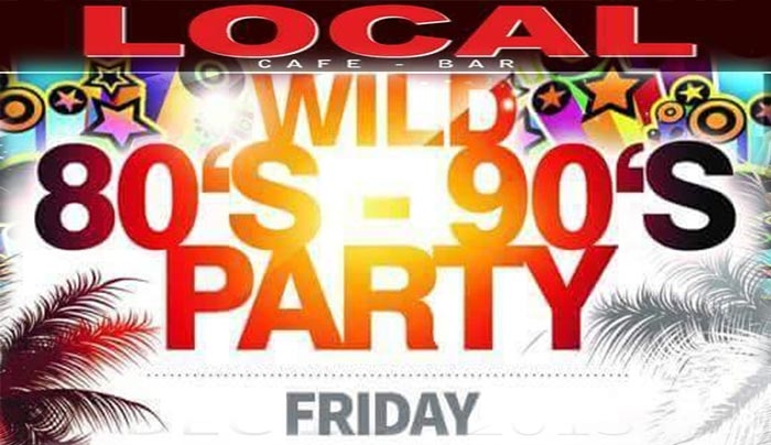 Party με 80's - 90's στο "Local Cafe" στις 11/12