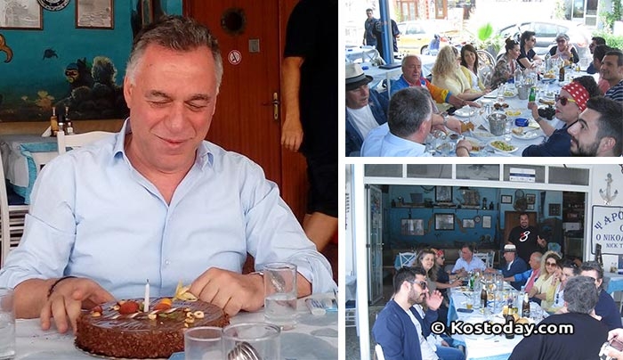 Με τους εκπροσώπους των τοπικών μέσων ο Δήμαρχος, ανήμερα των γενεθλίων του (φωτό)