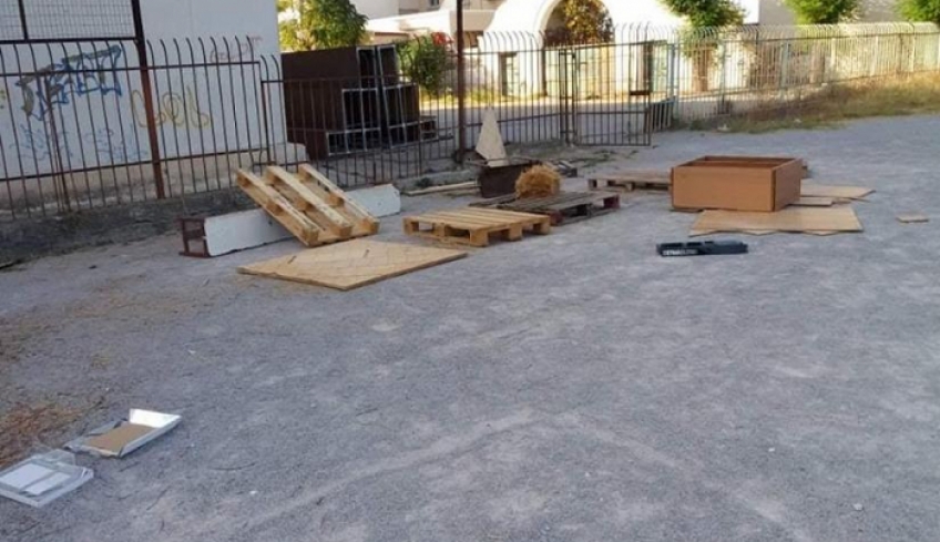 Άγνωστοι κατέστρεψαν τον προπονητικό στίβο τοξοβολίας, του Α.Σ. ΦΟΙΒΟΣ ΚΩ, στο παλαιό γήπεδο Ανταγόρα