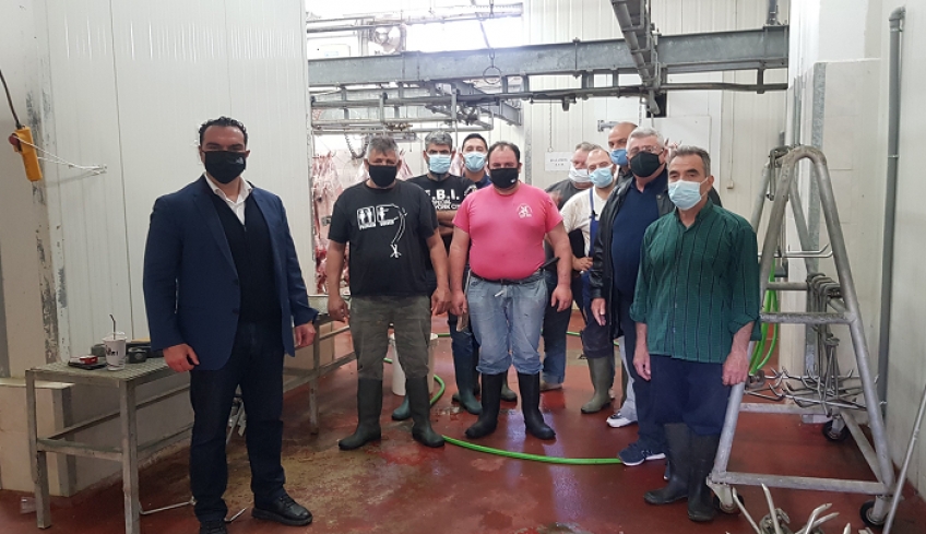 Απόλυτα επιτυχημένη η λειτουργία των σφαγείων και η τροφοδοσία της τοπικής αγοράς με ντόπιο φρέσκο κρέας