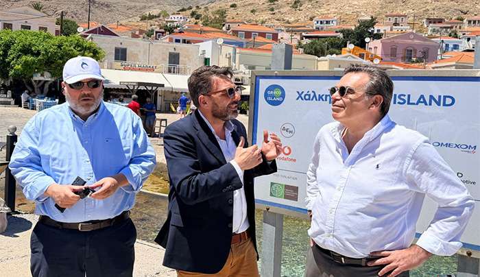 Επίσκεψη του Υπουργού Αγροτικής Ανάπτυξης και Τροφίμων κ. Μαργαρίτη Σχοινά στη Χάλκη
