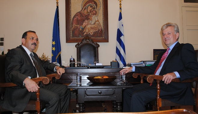 Συναντήσεις  Δημάρχου Ρόδου με τον Διευθυντή  παραγωγής της ΔΕΗ κ. Ιωάννη Κοπανάκη.