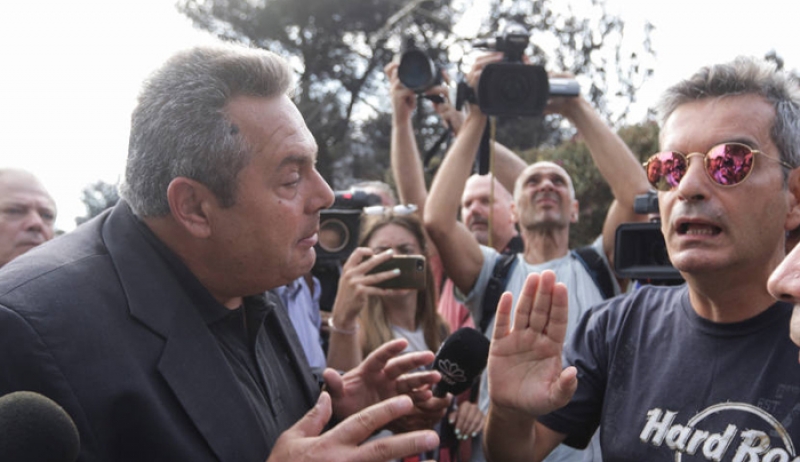 Θράσος του Καμμένου σε πληγέντα από τις πυρκαγιές: Μόνο ο Πορτοσάλτε τα λέει αυτά!