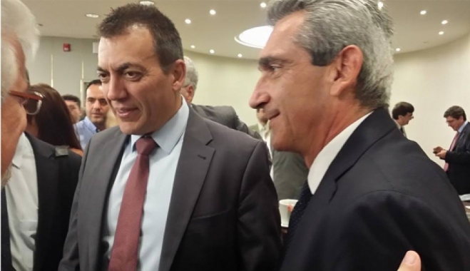 Στην υπογραφή της ηλεκτρικής διασύνδεσης των Κυκλάδων με την ηπειρωτική Ελλάδα ο Περιφερειάρχης Νοτίου Αιγαίου κ. Γιώργος Χατζημάρκος
