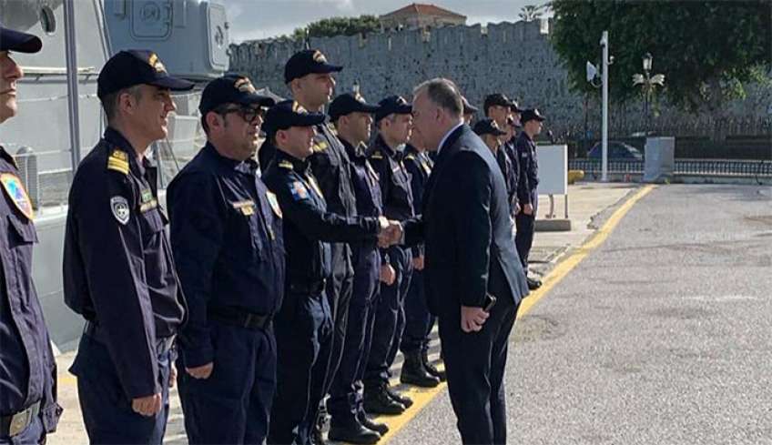 Χριστουγεννιάτικα γεύματα αγάπης από τον Ιωάννη Παππά στα πληρώματα του Λιμενικού Σώματος στο Ανατολικό Αιγαίο