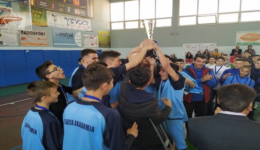 Πρωταθλήτρια παμπαίδων η Γαλάζια Ακαδημία