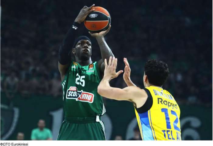 Παναθηναϊκός – Μακάμπι Τελ Αβίβ 81-72: Στο Final Four της Euroleague με υπογραφή Κέντρικ Ναν