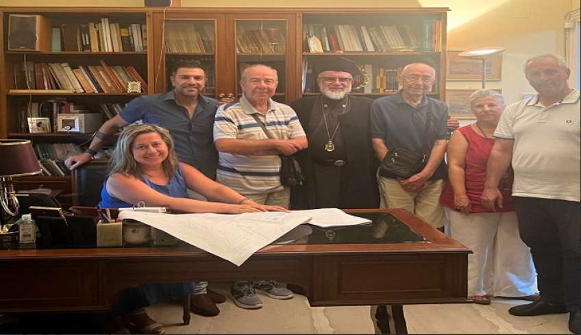 Εὐχαριστήρια Ἀνακοίνωση σχετικά μέ Δήλωση Δωρεᾶς ἱστορικής Ἱεράς Μονής τοῦ Ἁγίου Ἀθανασίου με τά γειτνιάζοντα κελλιά μοναχῶν