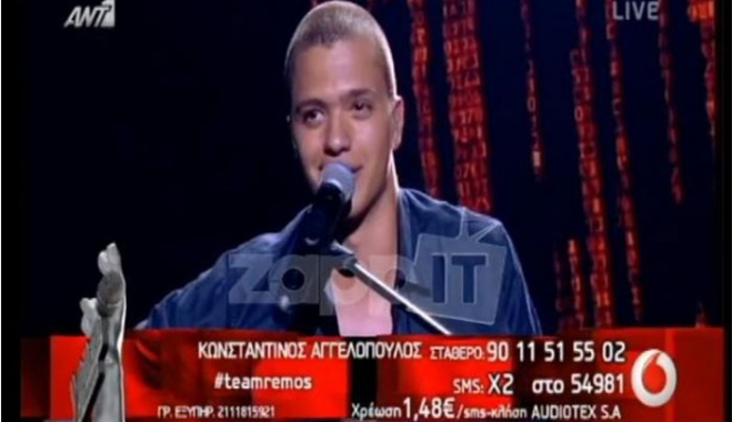 The Voice: Ο 17χρονος Κωνσταντίνος Αγγελόπουλος που μάγεψε με τη φωνή του
