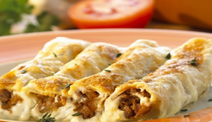 Κανελόνια χειροποίητα με κιμά
