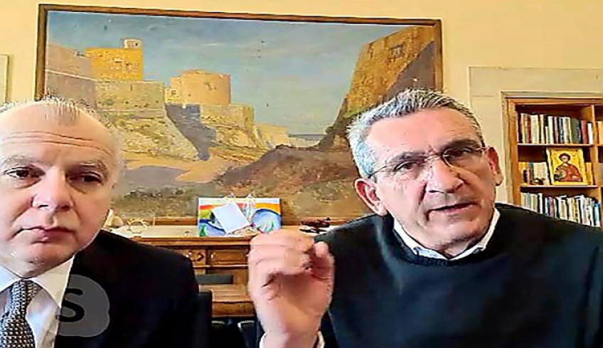 Τηλεδιάσκεψη Γιώργου Χατζημάρκου και Αντώνη Καμπουράκη με τον Γενικό Γραμματέα του ΕΟΤ Δημήτρη Φραγκάκη