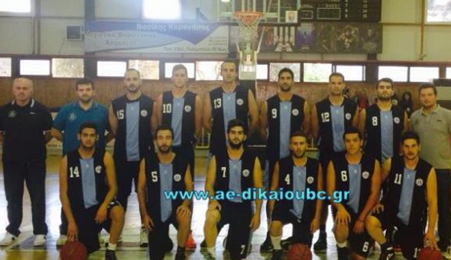 Φοίβος - Α.Ε. Δικαίου 32-110 (1η αγωνιστική - ανδρικό 2014/2015)