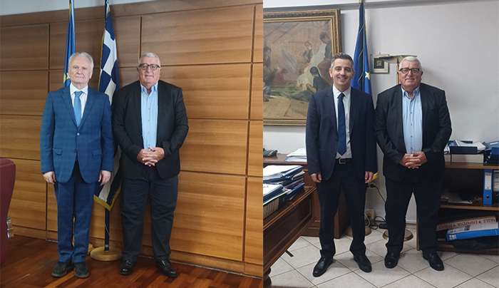 Σειρά επαφών του Αντιπεριφερειάρχη Φιλήμονα Ζαννετίδη στην Αθήνα για κρίσιμα ζητήματα του πρωτογενούς τομέα των νησιών του Νοτίου Αιγαίου