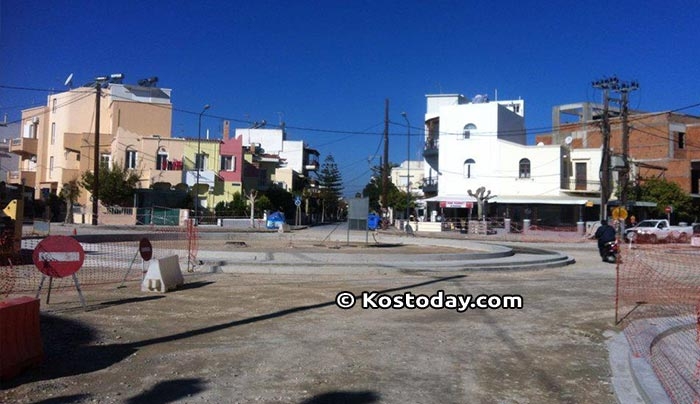 ΔΕΙΤΕ φωτό από την εξέλιξη στο έργο κυκλοφοριακής ανάπλασης στην Πιάτσα Ροτόντα