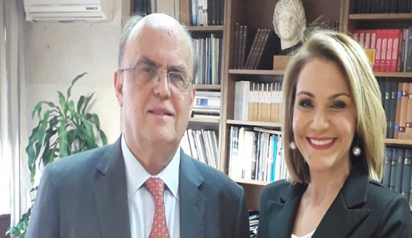 Συνάντηση Μίκας Ιατρίδη με τον Υφ. Οικονομικών για τα δάνεια της Συνεταιριστικής Τράπεζας Δωδεκανήσου