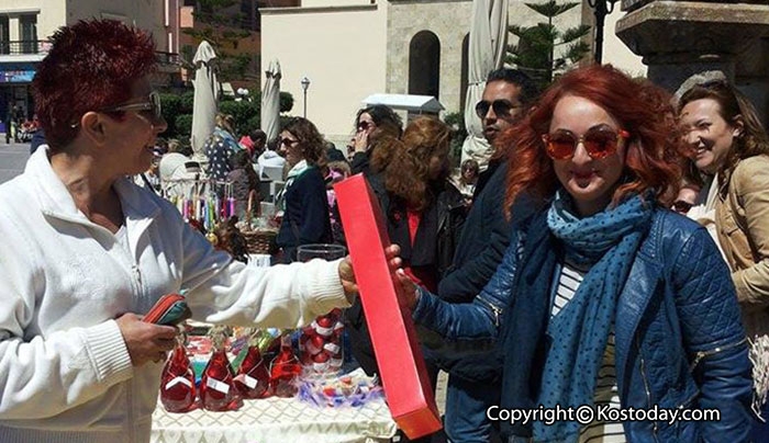 Πασχαλινό "παζάρι" στην πλατεία Ελευθερίας
