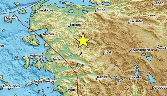 Ισχυρός σεισμός στην Τουρκία - Ταρακουνήθηκαν πολλές περιοχές