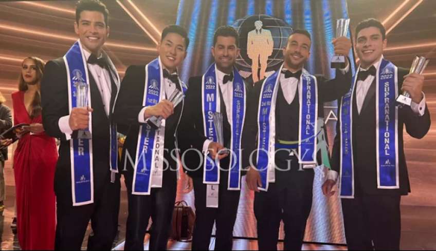 Λεωνίδας Αμφιλόχιος: Ελληνας ο τρίτος ομορφότερος άνδρας στον κόσμο - Καλλιστεία Mr Supranational 2022