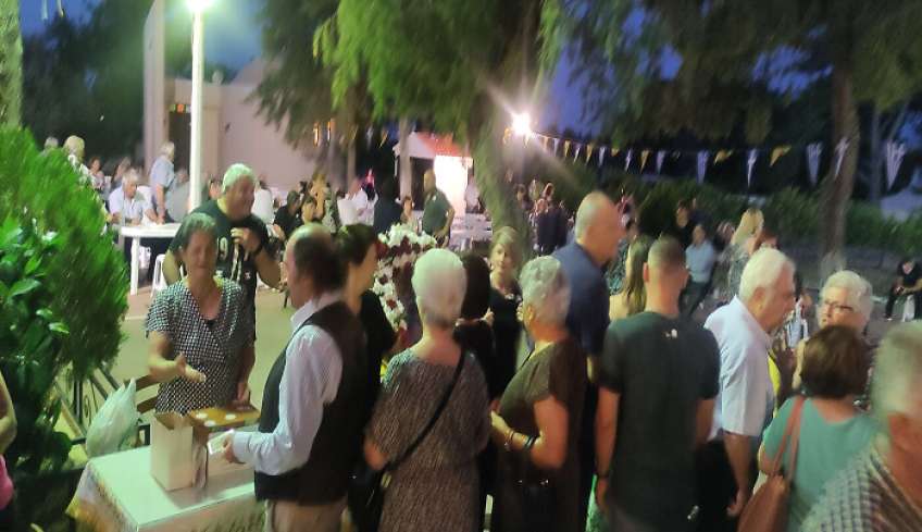 Με πολύ κόσμο, χορό &amp; διασκέδαση το παραδοσιακό πανηγύρι στον Άγιο Παύλο Λινοποτίου