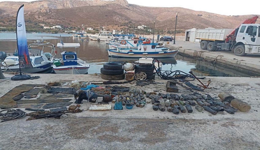 Λέρος: Υποβρύχιος καθαρισμός των λιμένων του νησιού