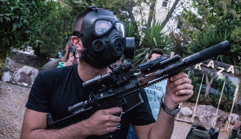 Σύλλογος Αεροσφαίρισης Κω: Γνωριμία με το airsoft στο Kaza café Bar (φωτό)