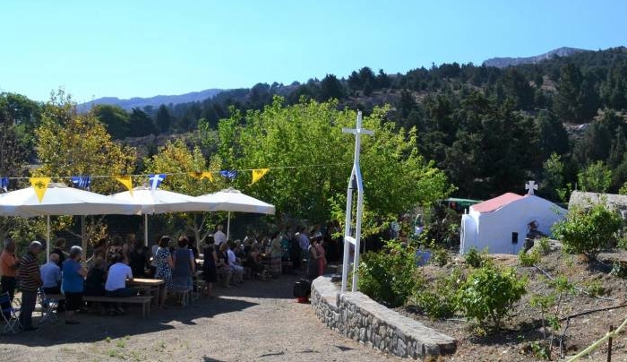 Η εορτή της Οσίας Μελούς στη Βουρρίνα της Κω