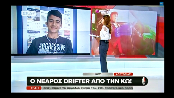 Το παιδί φαινόμενο...Σταύρος Γρύλλης στη τηλεόραση του ΣΚΑΙ!